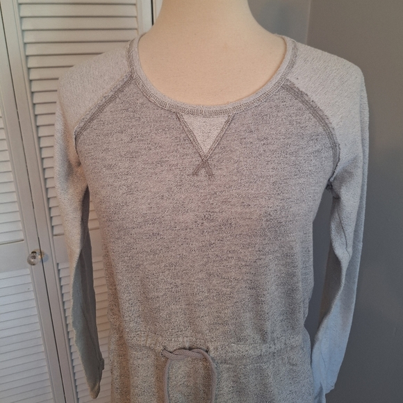 Maurices Gray Terry Dress Medium *W - Picture 3 of 6